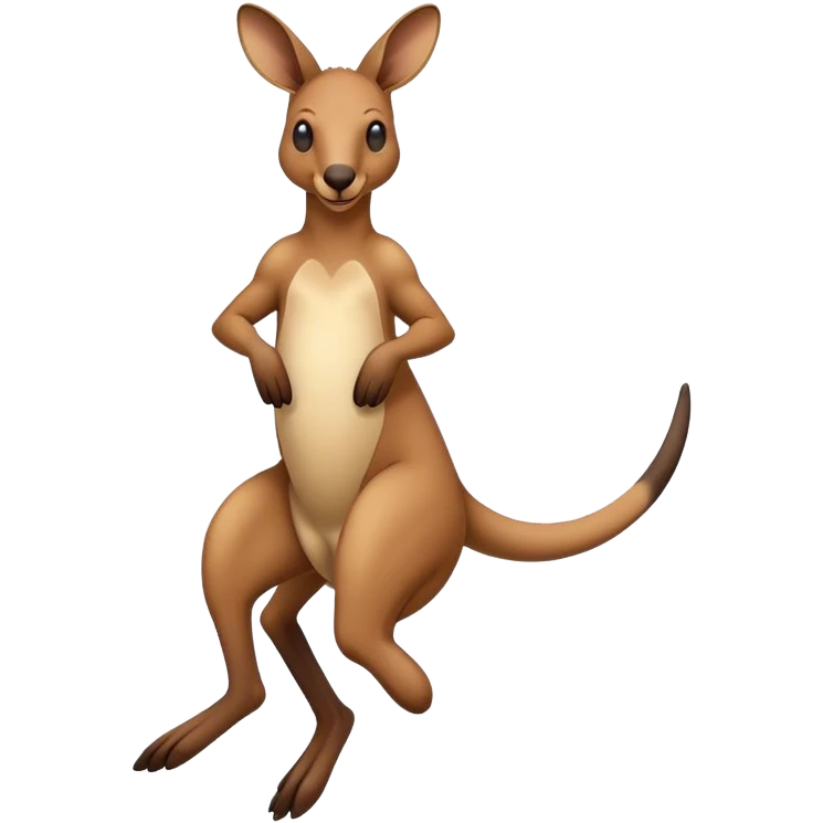 kangaroo jumping emoji