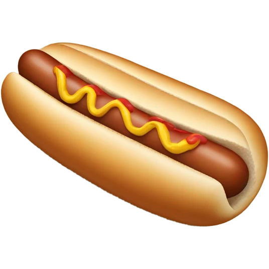 hot dog emoji