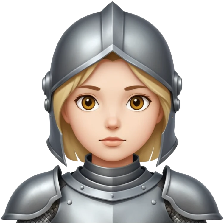 Girl in armor emoji
