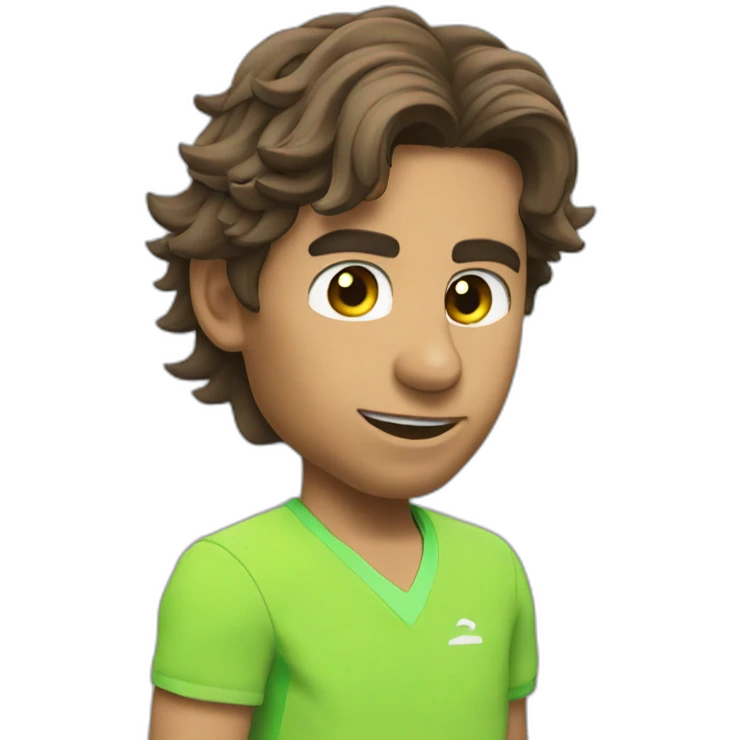 Nadal qui fait du tennis emoji