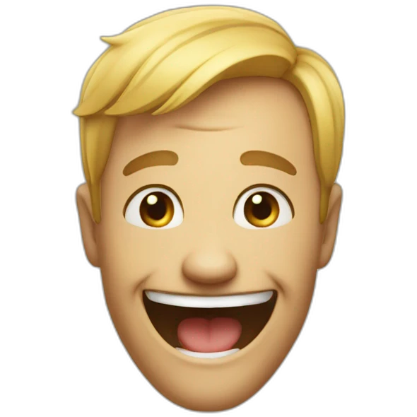 He laughed emoji