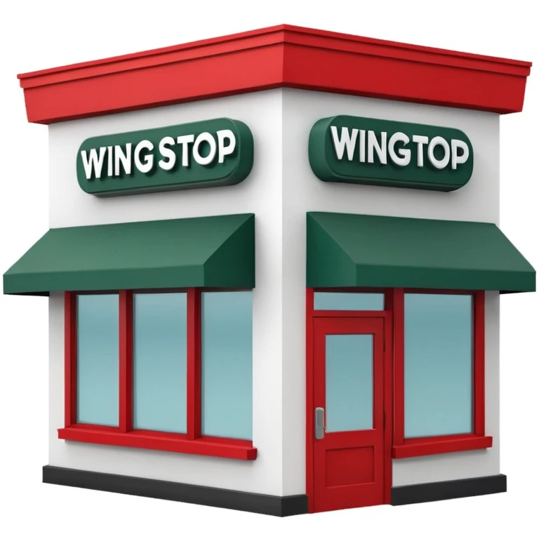 Wingstop restaurant  emoji