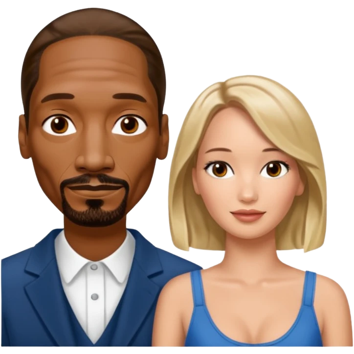  snoop dogg and Jennifer Lawrence  emoji