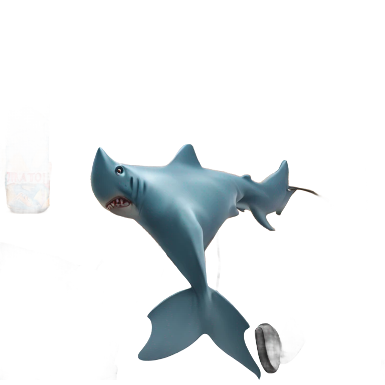 Shark playing call of duty  emoji