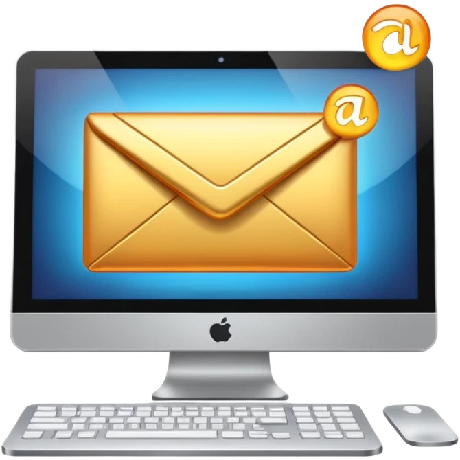 correo electronico computadora emoji