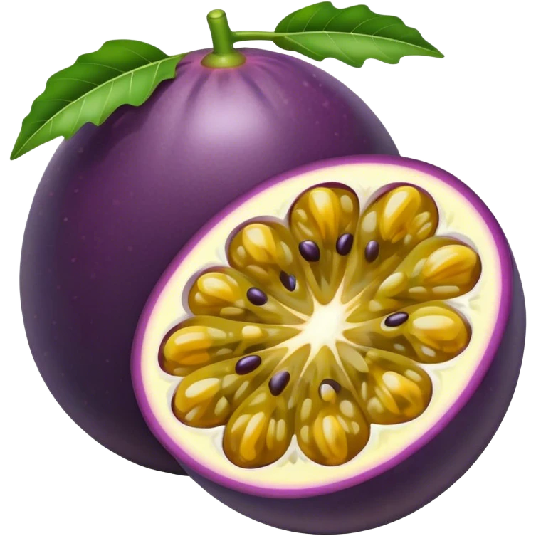 Passion fruit emoji emoji