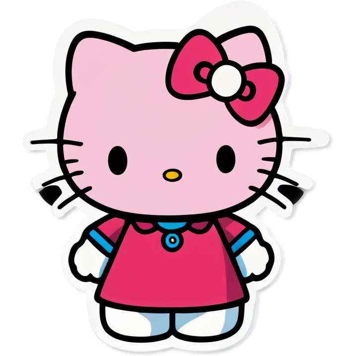 Hello kitty emoji