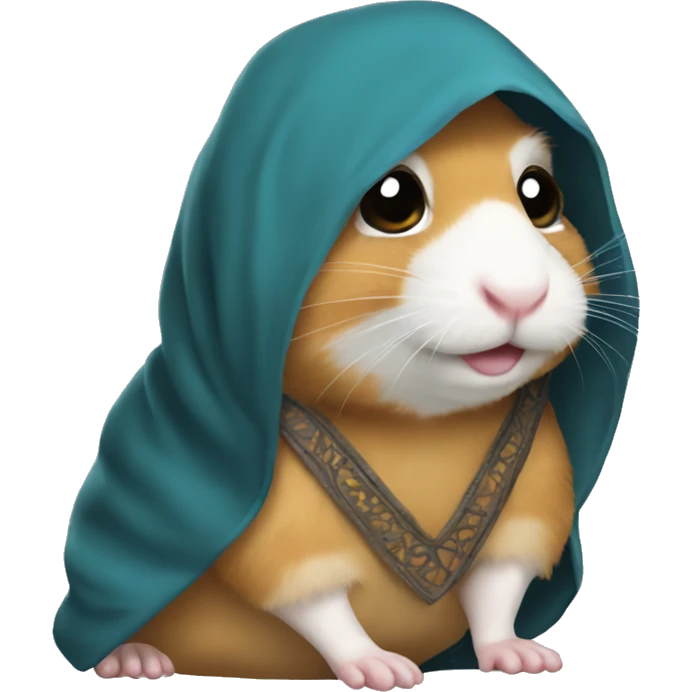 Arab thwab costume hamster emoji