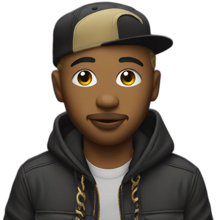 Rapper Jul sign emoji