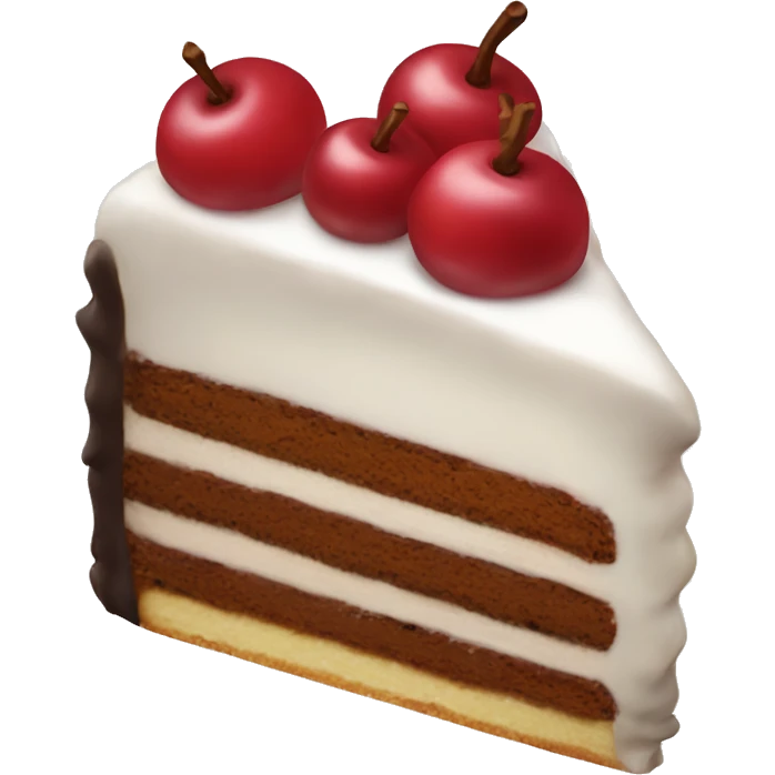 Schwarzwälder Kirschtorte emoji