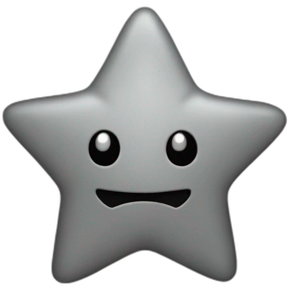Star grey emoji