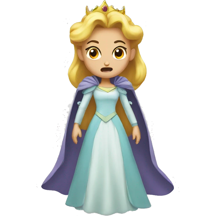 Angry princess emoji
