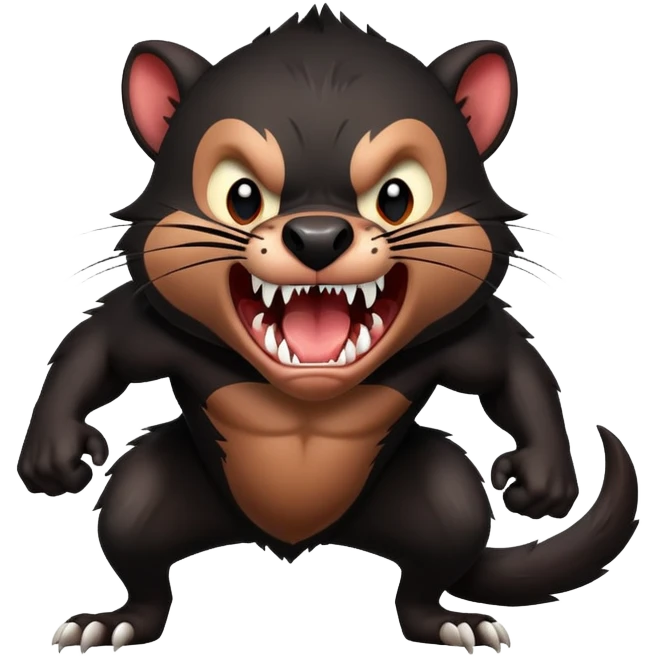 Tasmanian devil emoji