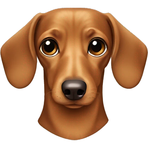 dachshund Fendi emoji