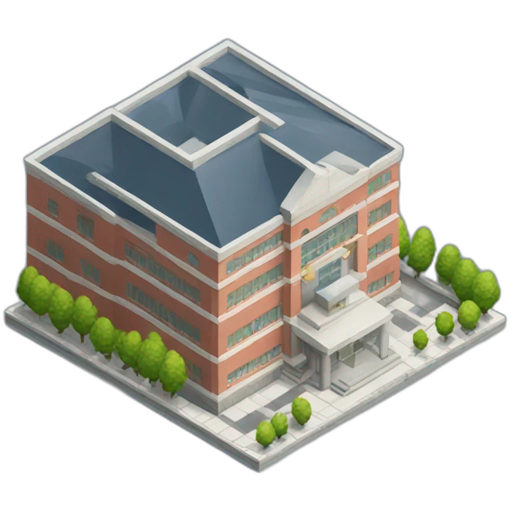 isometric tokyo school emoji