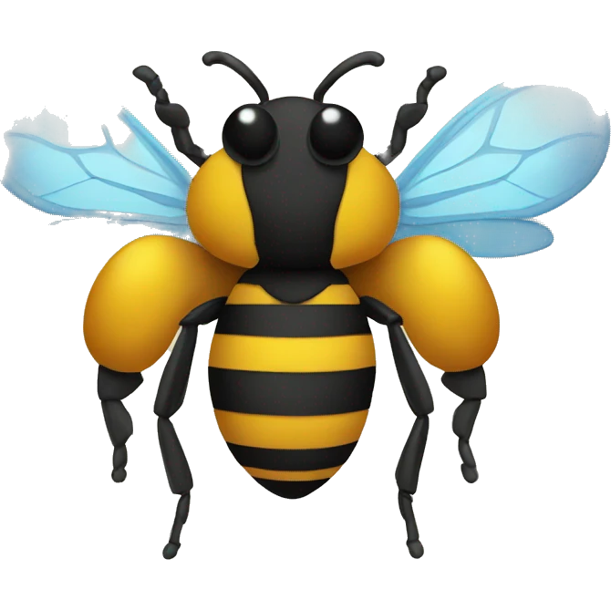 bee volcano emoji