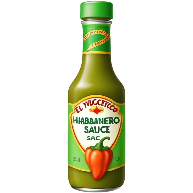 El Yucateco – Green Habanero Sauce emoji