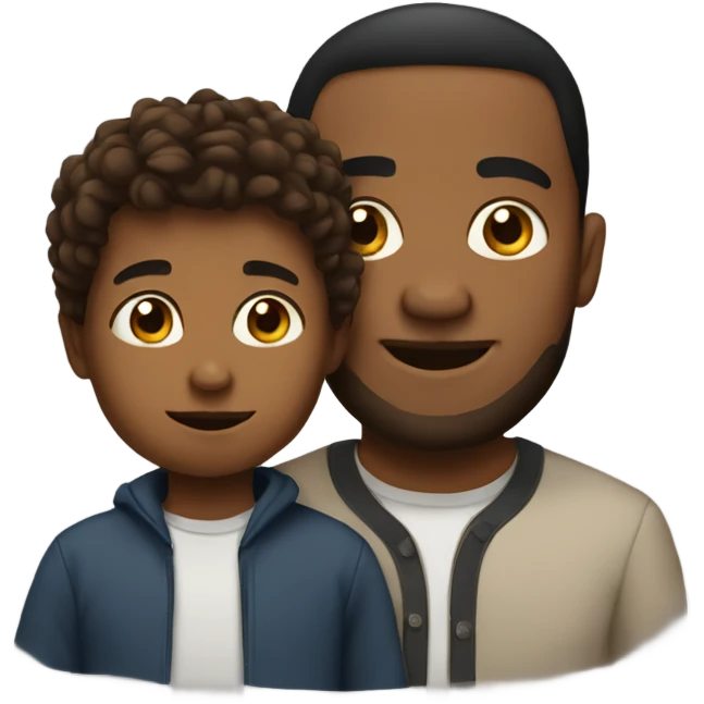 Me and my son emoji
