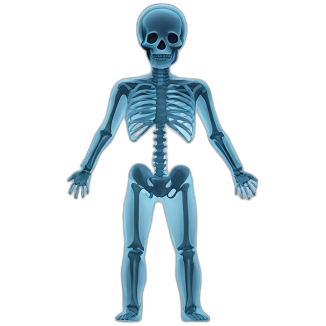 x-ray emoji