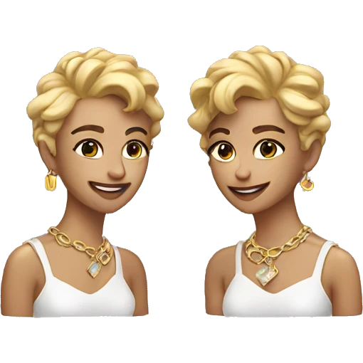 Aesthetic earrings  emoji
