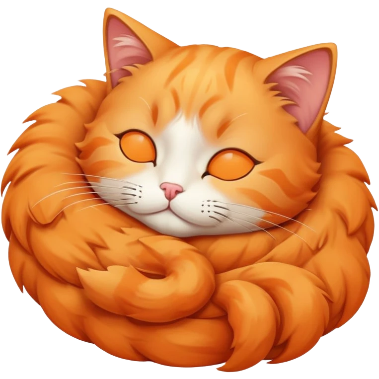 Sleepy kitty emoji