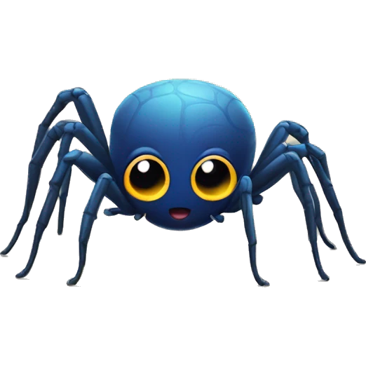 cute spider emoji
