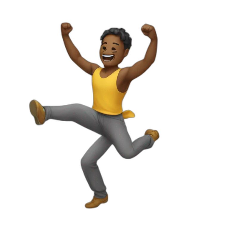 Chat qui danse emoji