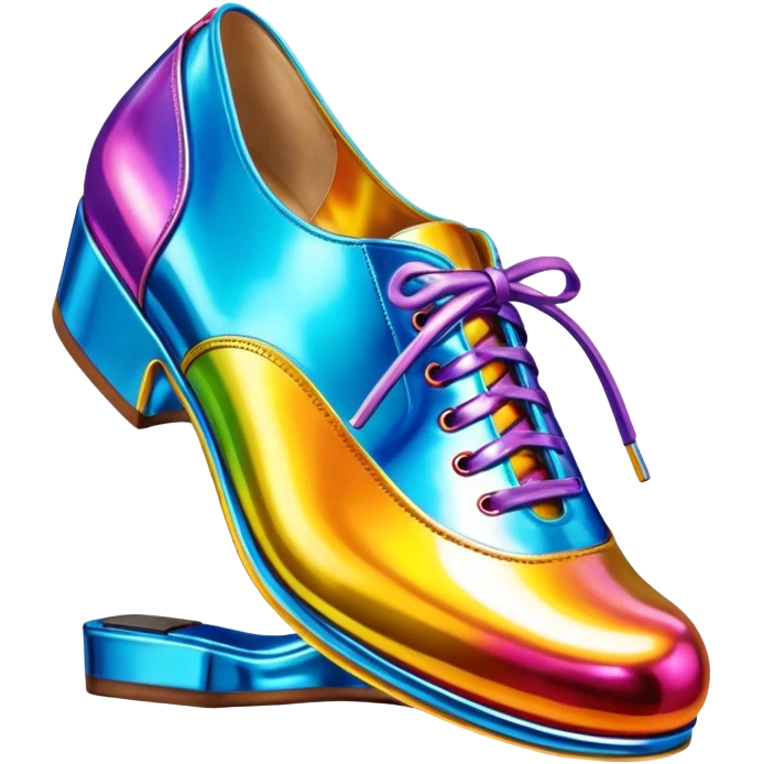 Jeff Koons spam can designer shoe sculpture  emoji