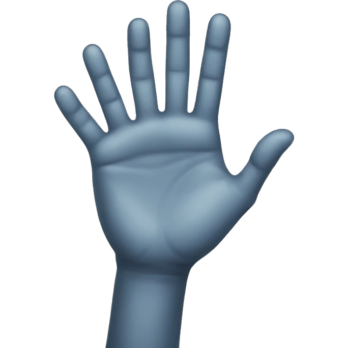 Hand emoji