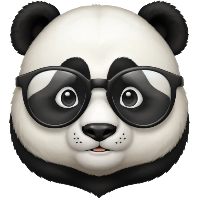 panda with glasses emoji