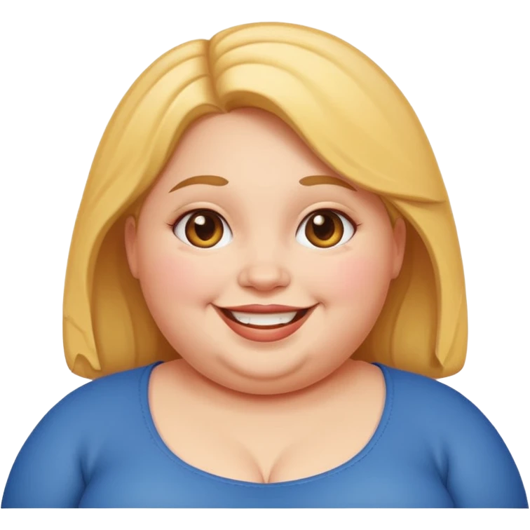 fat girl emoji