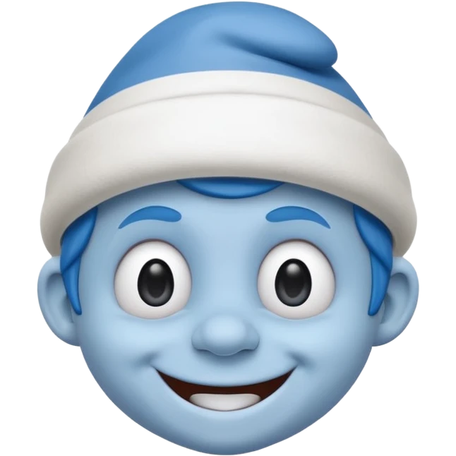 smurf emoji