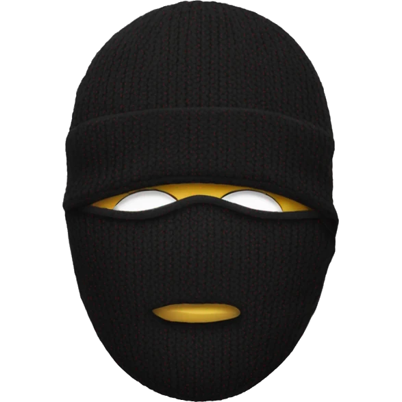 ski mask emoji