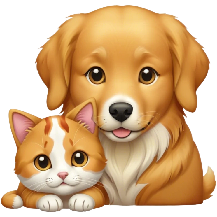 Hund und Katze emoji