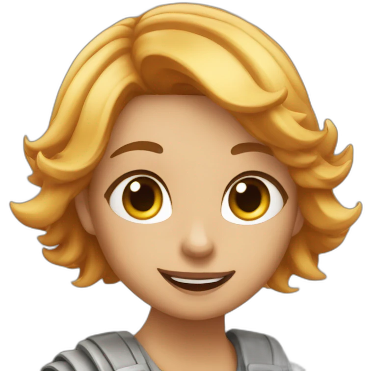 Chat sur un renardbff emoji