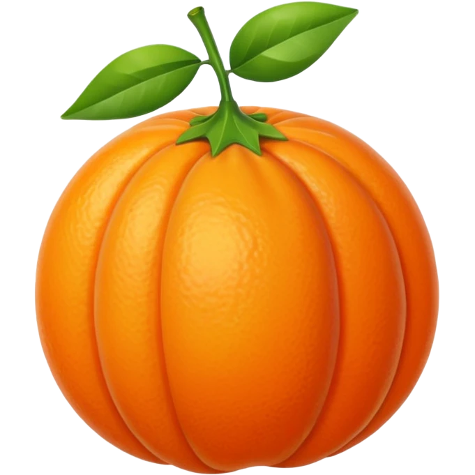 tangerine emoji
