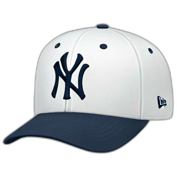 yankees fitted cap emoji