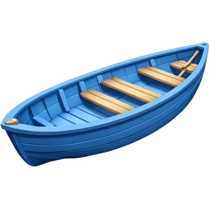 blue Boat emoji