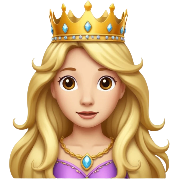 Horse princess emoji