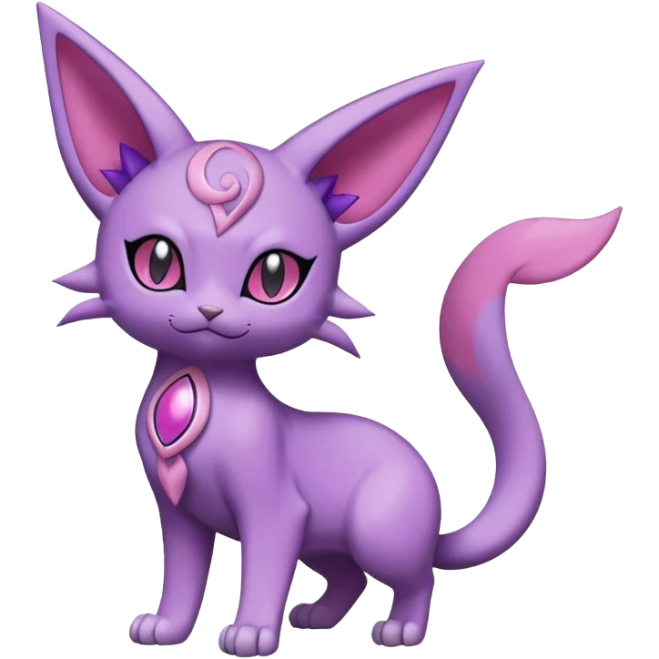 Purrloin-Espeon-Skitty-Pokémon-Fakémon-hybrid-creature (full body) emoji