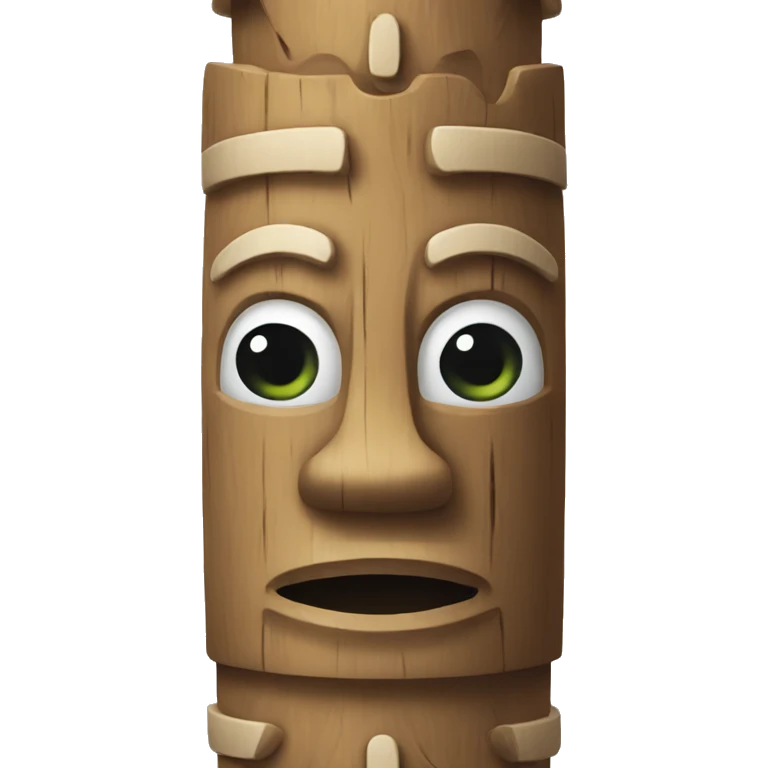 blank totem pole emoji
