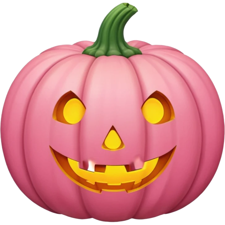 Pastel pink pumpkin  emoji