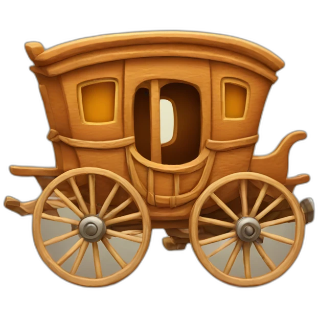 cute stagecoach emoji