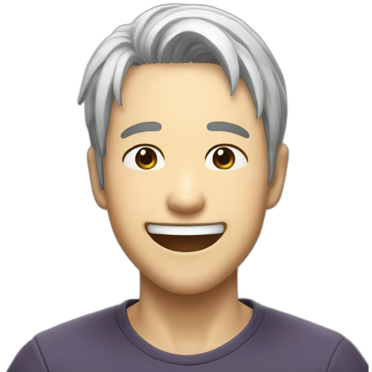 Yuji-itadori-laughing emoji