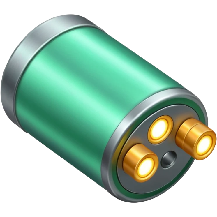 батарейка с энергии , зеленая emoji