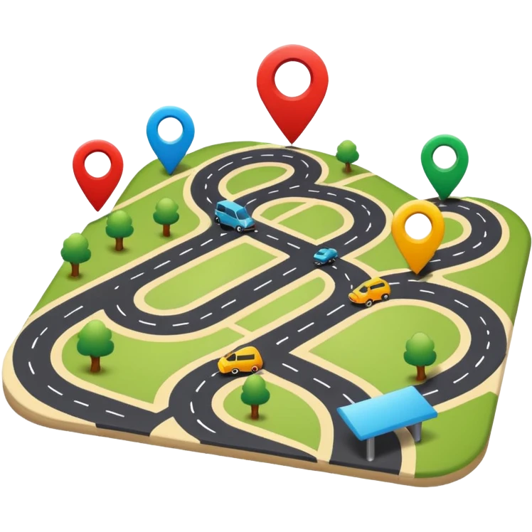 roadmap for business presentation emoji