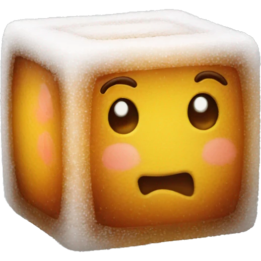 cube sugar emoji