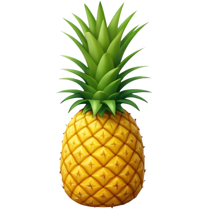 upside down pineapple  emoji
