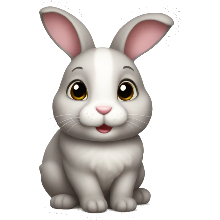 cute bunny emoji