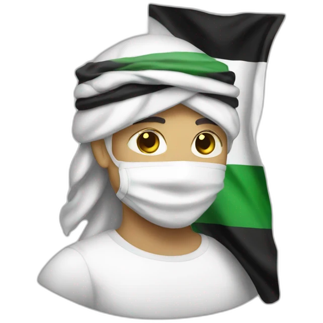 Free Palestine emoji